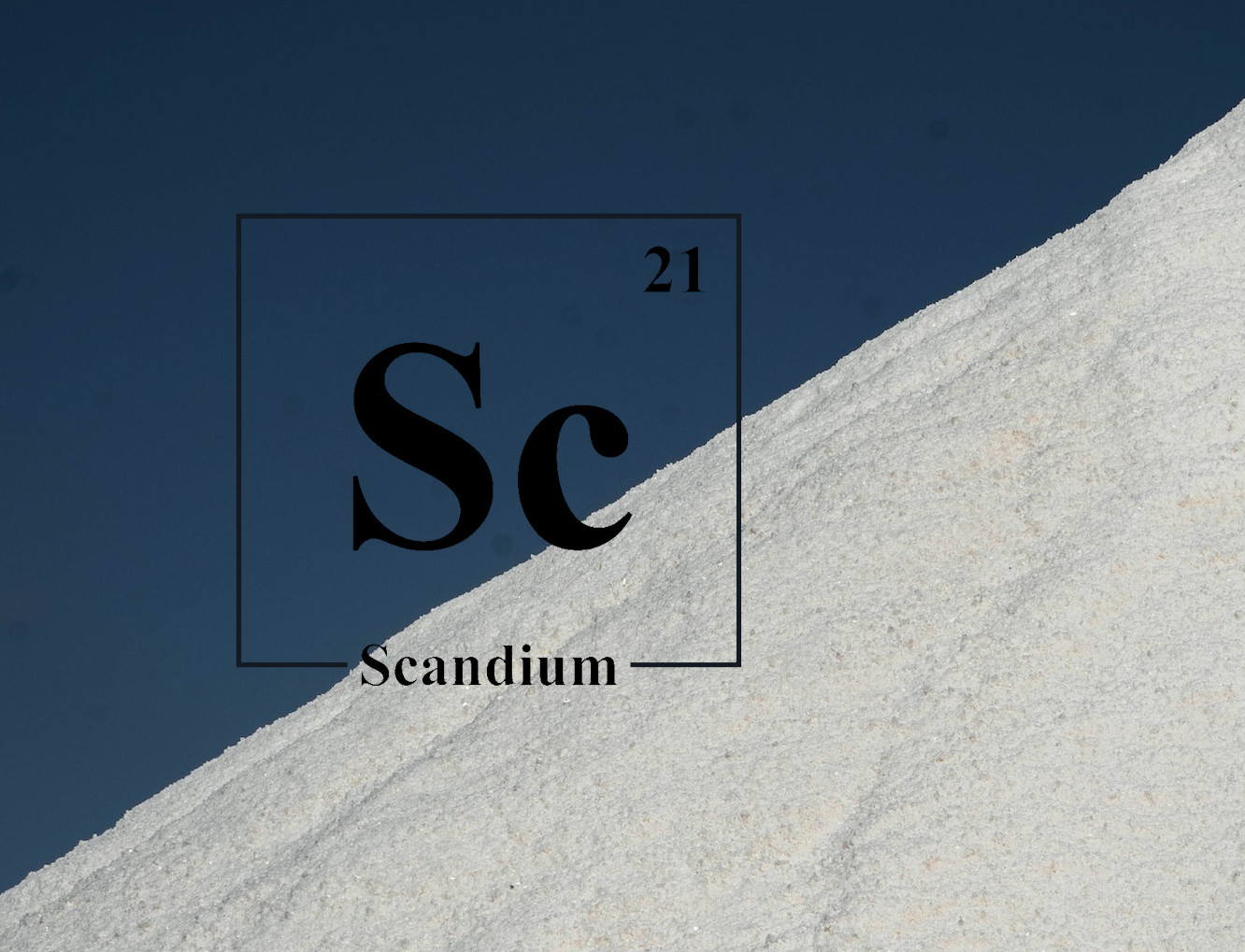 Scandiumoxid – Investition in die Seltene Erde Scandium - Titelbild